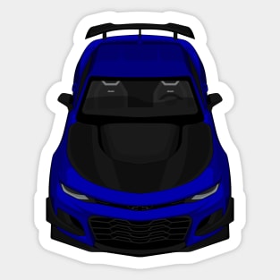 camaro zl1 1le navy Sticker